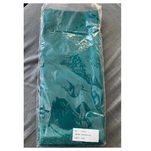 CB2 Poplin Dinner Napkin in Teal - Set of 6 - 100% Cotton - New